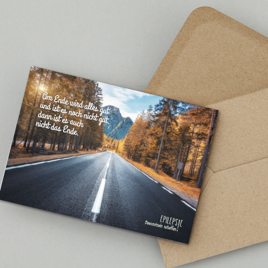 Postkarte Ende