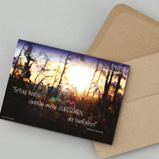 Postkarte Erfolg